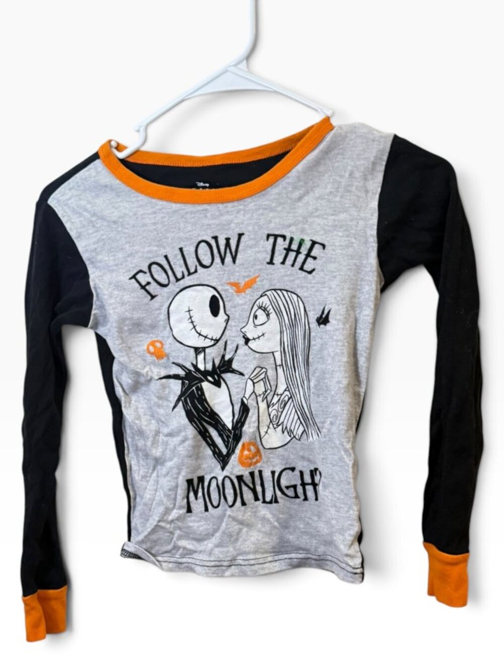 Disney The Nightmare Before Christmas Girls Pajama Set Sz 10 – Jack & Sally Hall